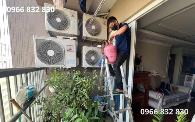 Bơm gas điều hòa rại Bắc Ninh giá rẻ